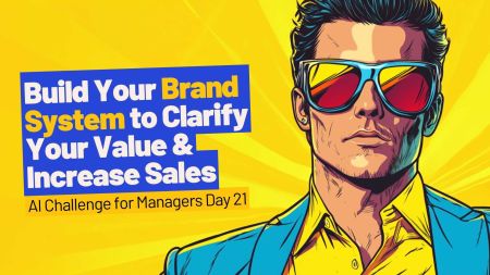 Unlock your logo's hidden Create a clear brand system in minutes with AI. Learn how to communicate your value proposition and increase sales with this powerful Day 21 AI-Challenge tutorial.